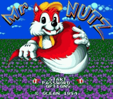 Mr Nutz Title Screen